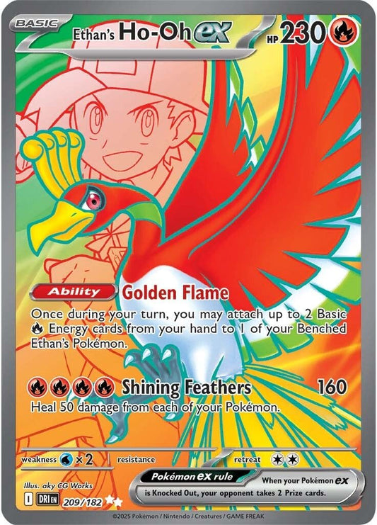 Destined Rivals - 209/182 - Ethan's Ho-Oh ex