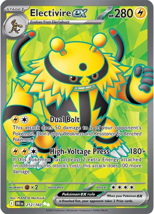 Destined Rivals - 212/182 - Electivire ex