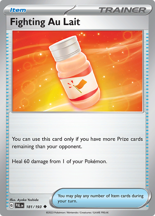 Paldea Evolved - 181/193 - Fighting Au Lait