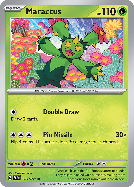 Paldean Fates - 003/091 - Maractus