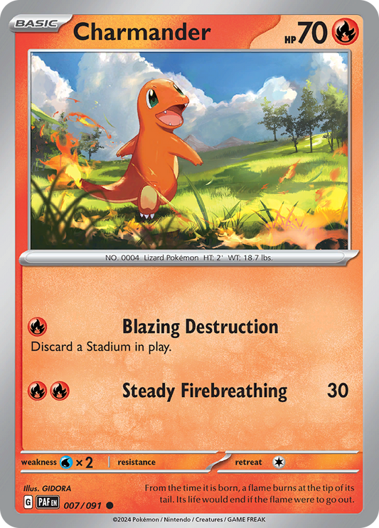 Paldean Fates - 007/091 - Charmander