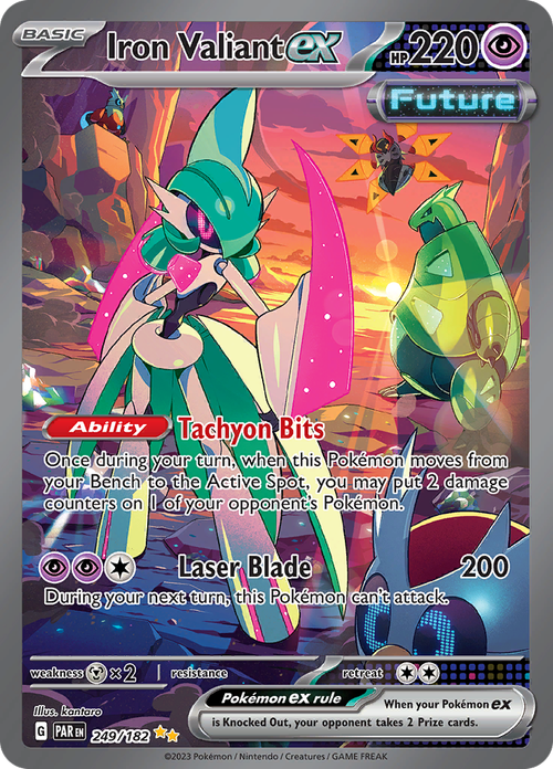 Paradox Rift - 249/182 - Iron Valiant ex