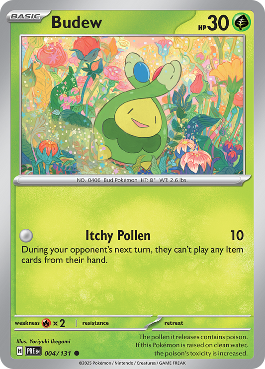 Prismatic Evolutions - 004/131 - Budew