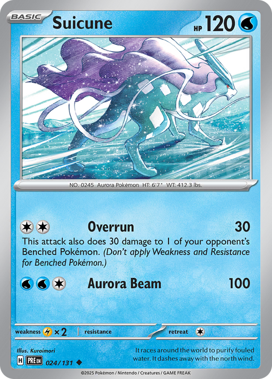 Prismatic Evolutions - 024/131 - Suicune
