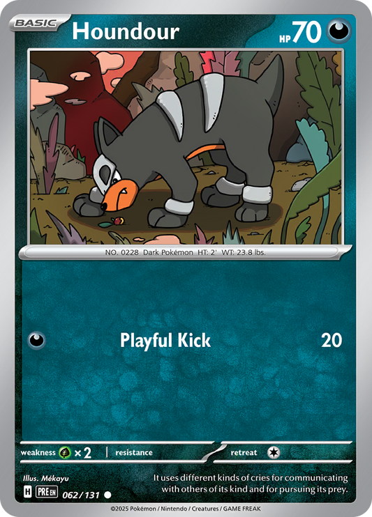 Prismatic Evolutions - 062/131 - Houndour