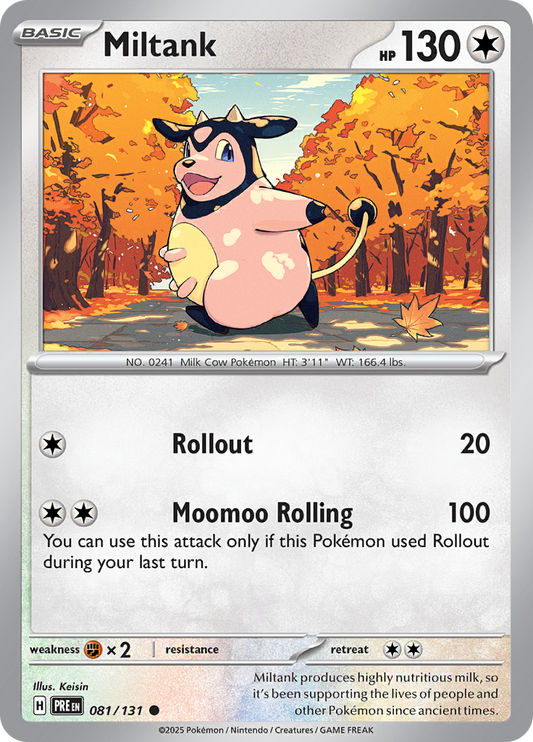 Prismatic Evolutions - 081/131 - Miltank