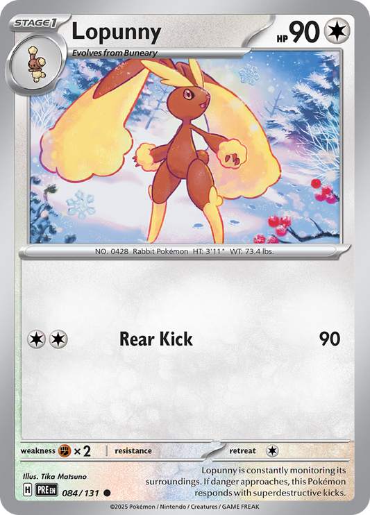 Prismatic Evolutions - 084/131 - Lopunny