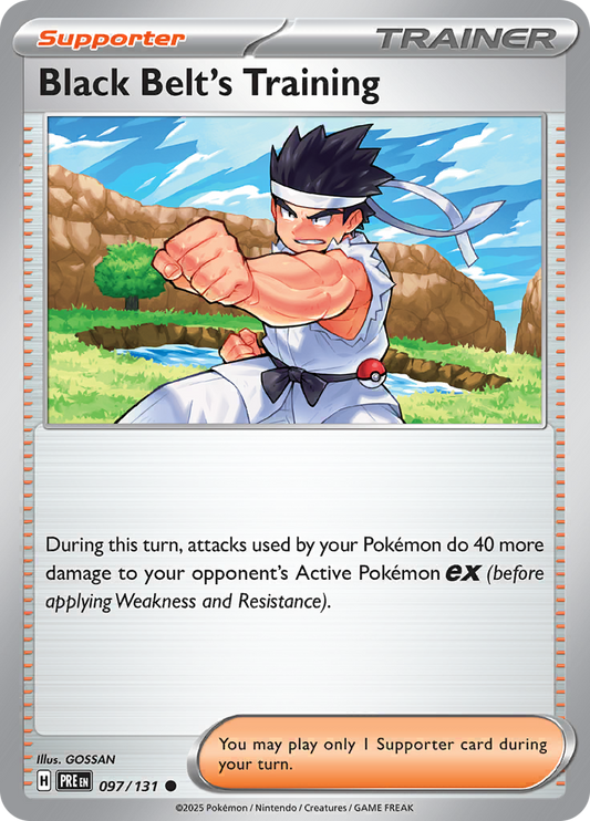 Prismatic Evolutions - 097/131 - Black Belt's Training