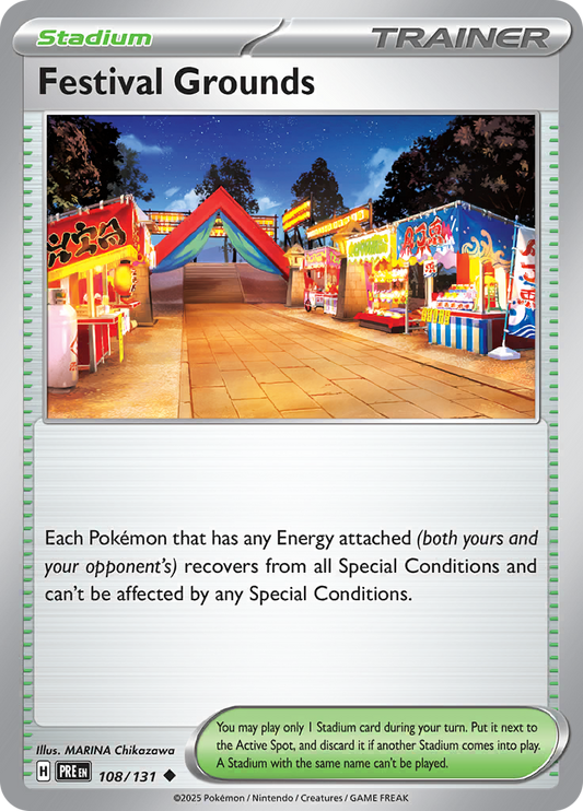 Prismatic Evolutions - 108/131 - Festival Grounds