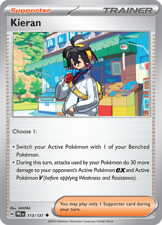 Prismatic Evolutions - 113/131 - Kieran