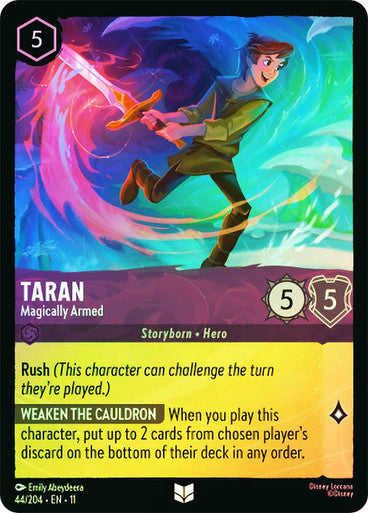 Winterspell - 044/204 - Taran - Magically Armed - Foil