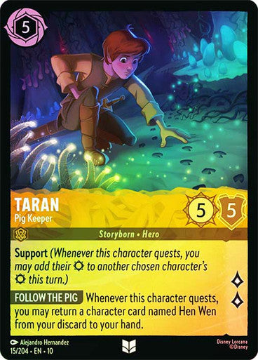 Whispers in the Well - 015/204 - Taran - Pig Keeper - Foil