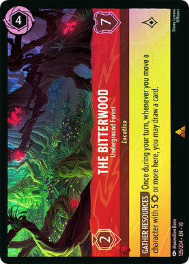 Whispers in the Well - 135/204 - The Bitterwood - Underground Forest - Foil