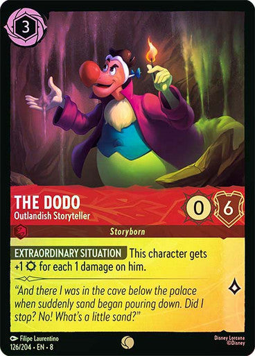 Reign Of Jafar - 126/204 - The Dodo - Outlandish Storyteller - Foil