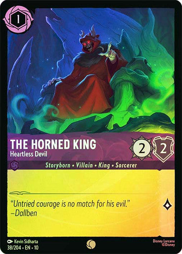 Whispers in the Well - 038/204 - The Horned King - Heartless Devil - Foil