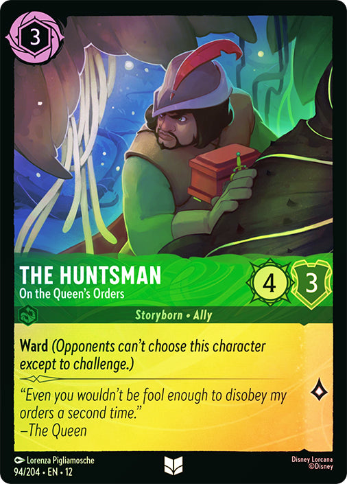 Wilds Unknown - 094/204 - The Huntsman - On the Queen's Orders - Foil