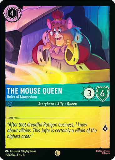 Reign Of Jafar - 153/204 - The Mouse Queen - Ruler of Mousedom - Foil