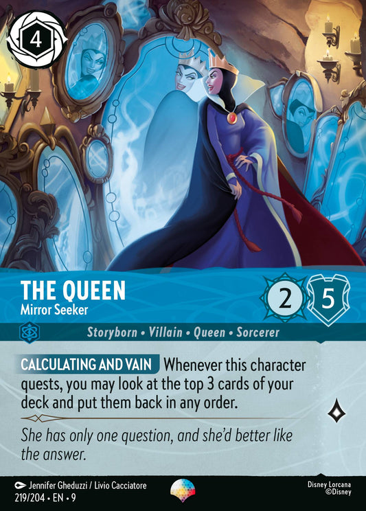 Fabled - 219/204 - The Queen - Mirror Seeker