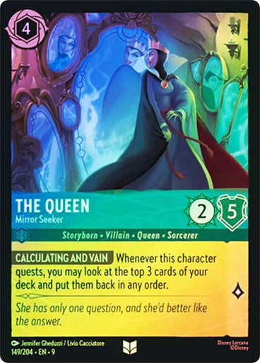 Fabled - 149/204 - The Queen - Mirror Seeker - Foil