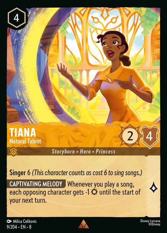 Reign Of Jafar - 009/204 - Tiana - Natural Talent