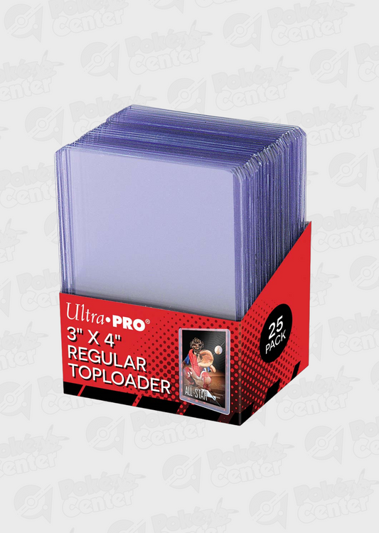 Ultra PRO 3" x 4" Clear Regular Toploaders (25 pieces)