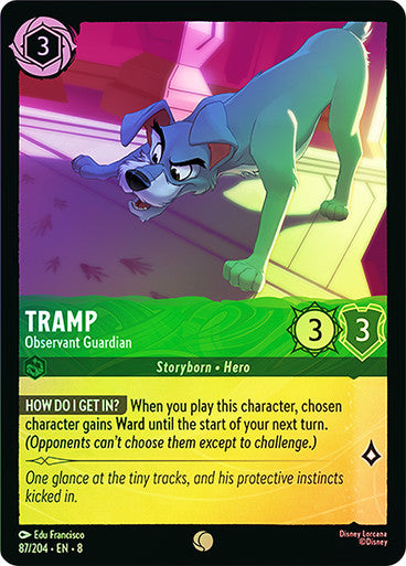 Reign Of Jafar - 087/204 - Tramp - Observant Guardian - Foil