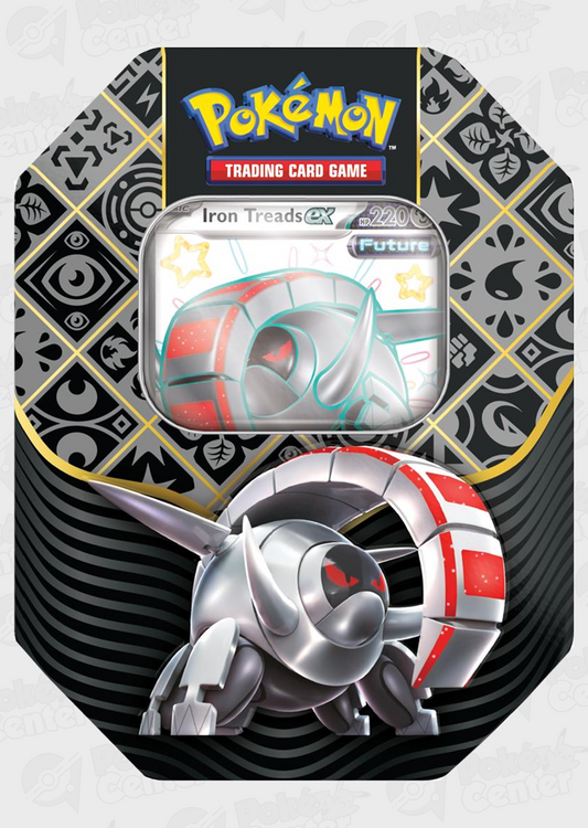 Paldean Fates EX Tin: Iron Treads