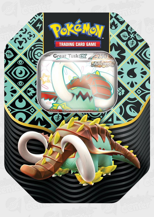 Paldean Fates EX Tin: Great Tusk