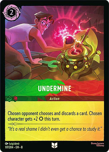 Reign Of Jafar - 117/204 - Undermine - Foil
