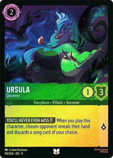 Fabled - 090/204 - Ursula - Deceiver - Foil