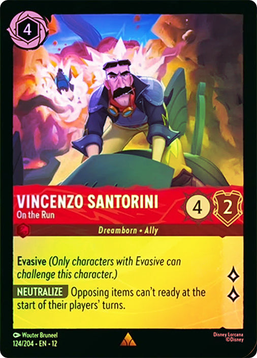 Wilds Unknown - 124/204 - Vincenzo Santorini - On the Run - Foil