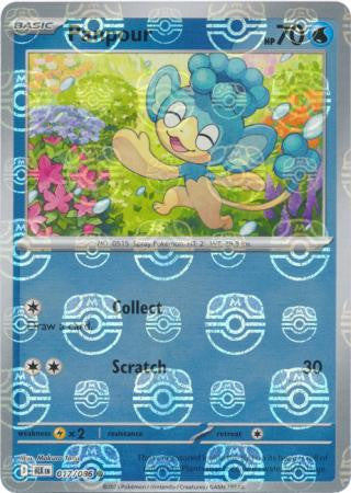 Black Bolt - 017/086 - Panpour - Master Ball Reverse Holo