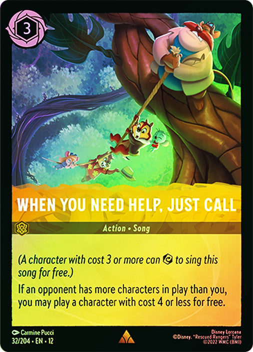 Wilds Unknown - 032/204 - When You Need Help, Just Call - Foil