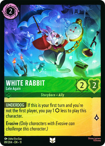 Winterspell - 089/204 - White Rabbit - Late Again - Foil