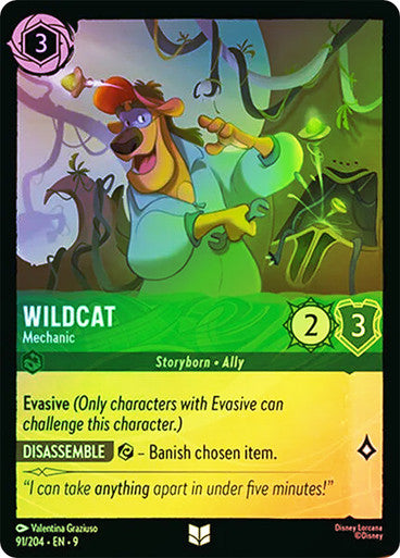 Fabled - 091/204 - Wildcat - Mechanic - Foil