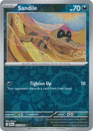 Black Bolt - 057/086 - Sandile - Reverse Holo