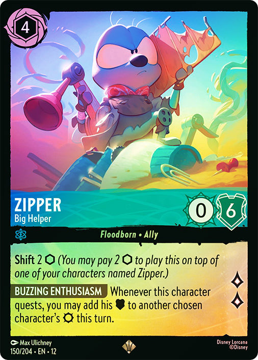 Wilds Unknown - 150/204 - Zipper - Big Helper - Foil