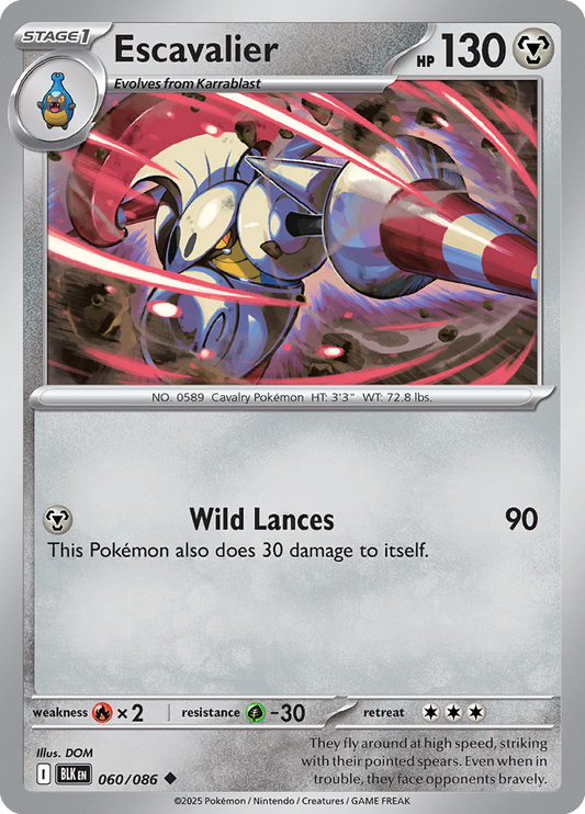 Black Bolt - 060/086 - Escavalier