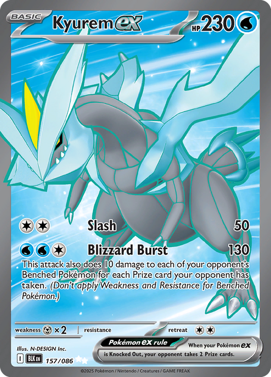 Black Bolt - 157/086 - Kyurem ex