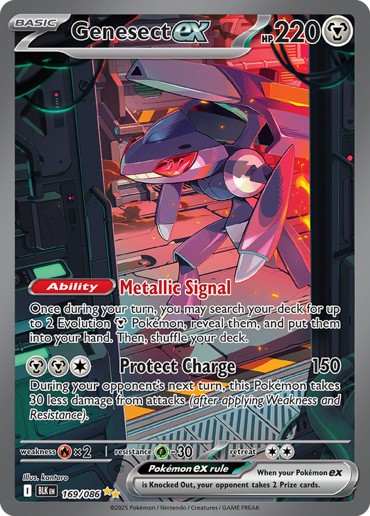 Black Bolt - 169/086 - Genesect ex