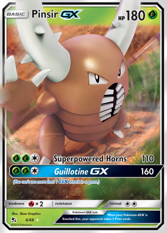 Hidden Fates - 006/068 - Pinsir GX