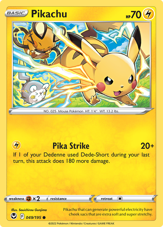 Silver Tempest - 049/195 - Pikachu