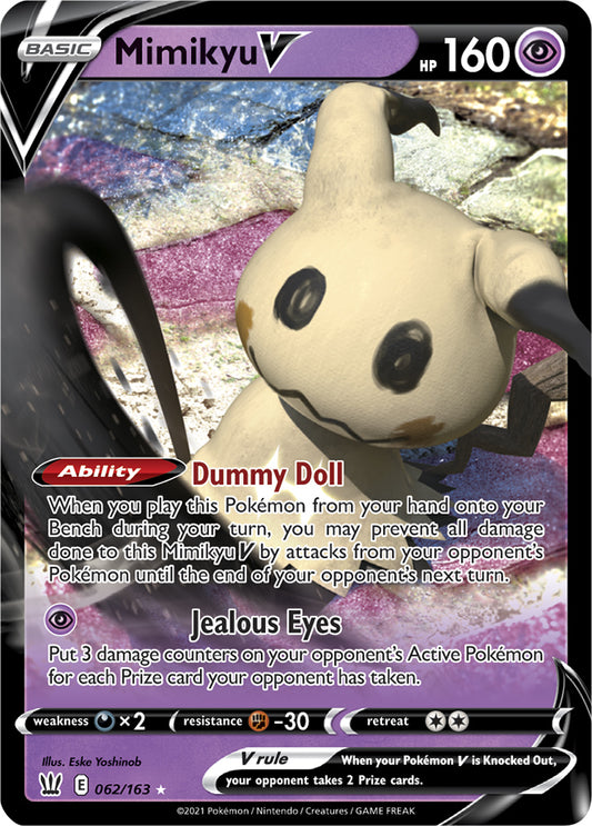 Battle Styles - 062/163 - Mimikyu V