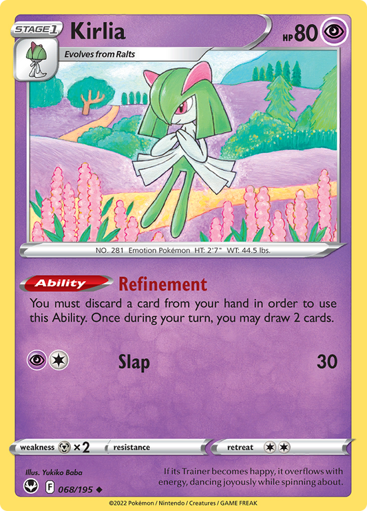 Silver Tempest - 068/195 - Kirlia