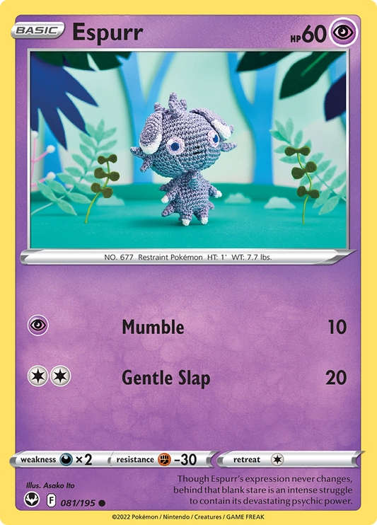 Silver Tempest - 081/195 - Espurr