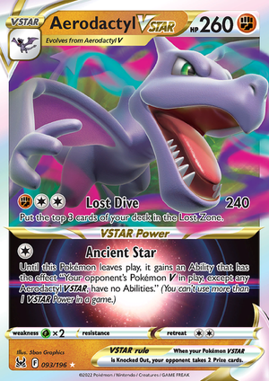 Lost Origin - 093/196 - Aerodactyl VSTAR