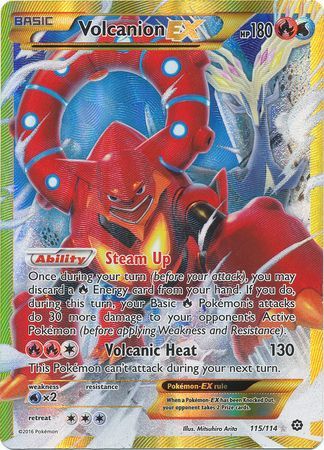 Steam Siege - 115/114 - Volcanion EX