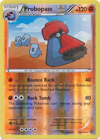 Steam Siege - 055/114 - Probopass - Reverse Holo