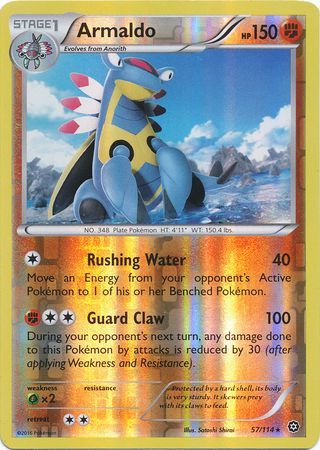 Steam Siege - 057/114 - Armaldo - Reverse Holo