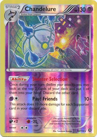 Steam Siege - 050/114 - Chandelure - Reverse Holo
